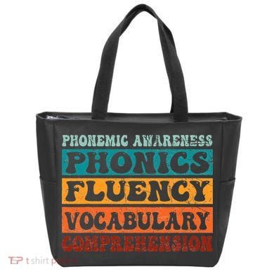 Phonemic Reading Teacher Science of Reading Phonics Tote Bag