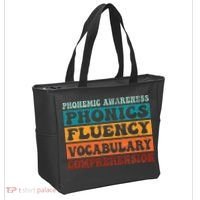 Phonemic Reading Teacher Science of Reading Phonics Tote Bag thumb 2