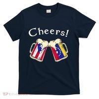 Puerto Rico Venezuela Flag Cheers Beer Grown Patriot Country Tank Top T-Shirt thumb 0