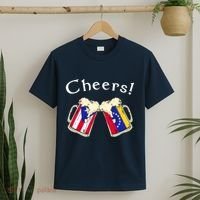 Puerto Rico Venezuela Flag Cheers Beer Grown Patriot Country Tank Top T-Shirt thumb 2