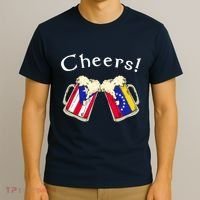 Puerto Rico Venezuela Flag Cheers Beer Grown Patriot Country Tank Top T-Shirt thumb 3