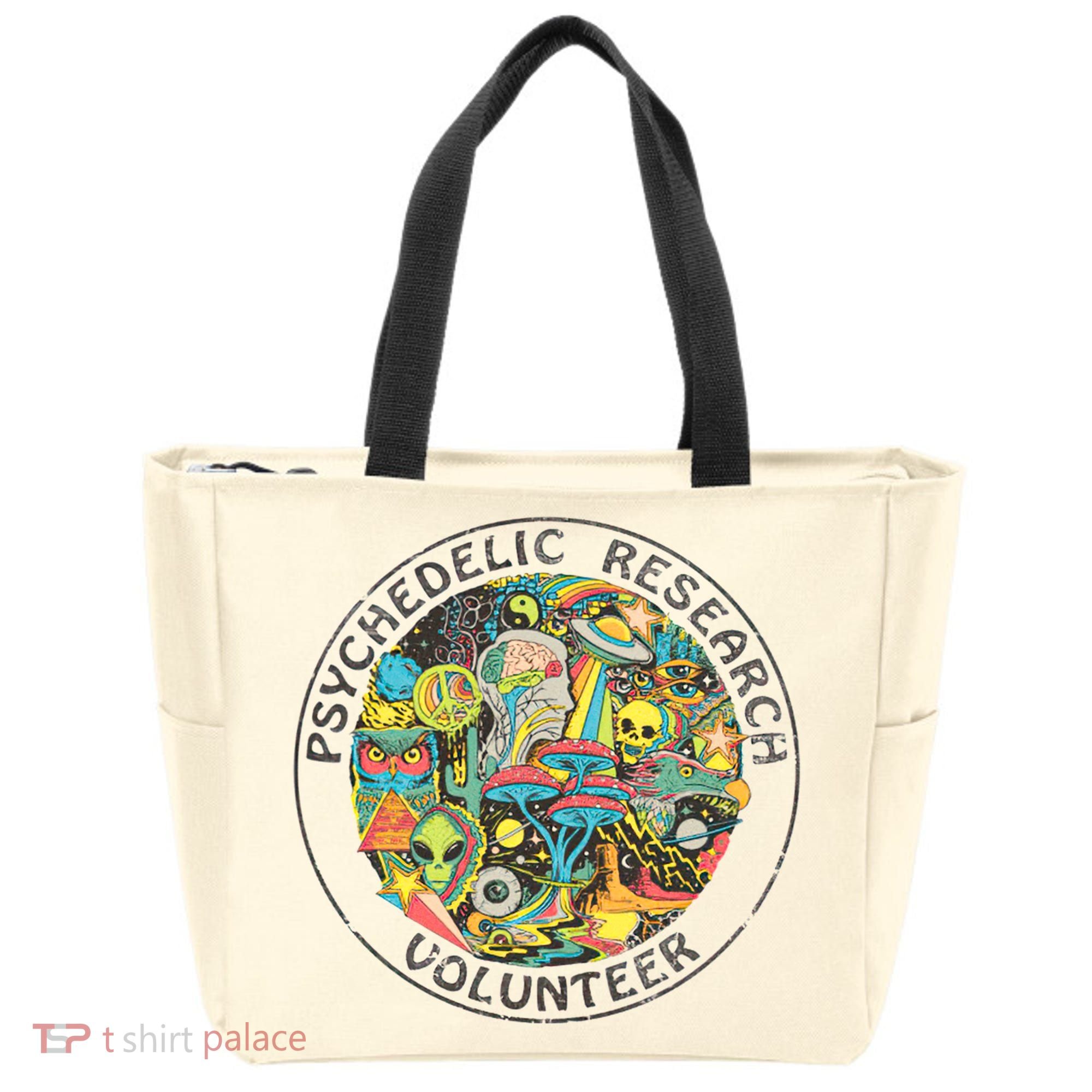 Psychedelic Research Volunteer Tote Bag