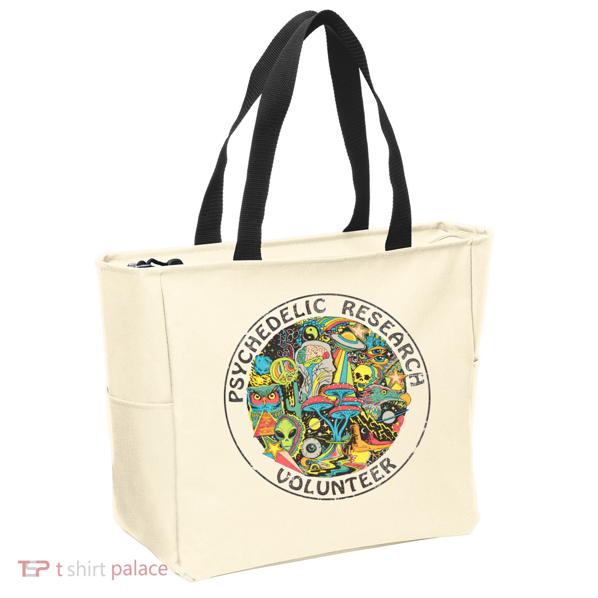 Psychedelic Research Volunteer Tote Bag
