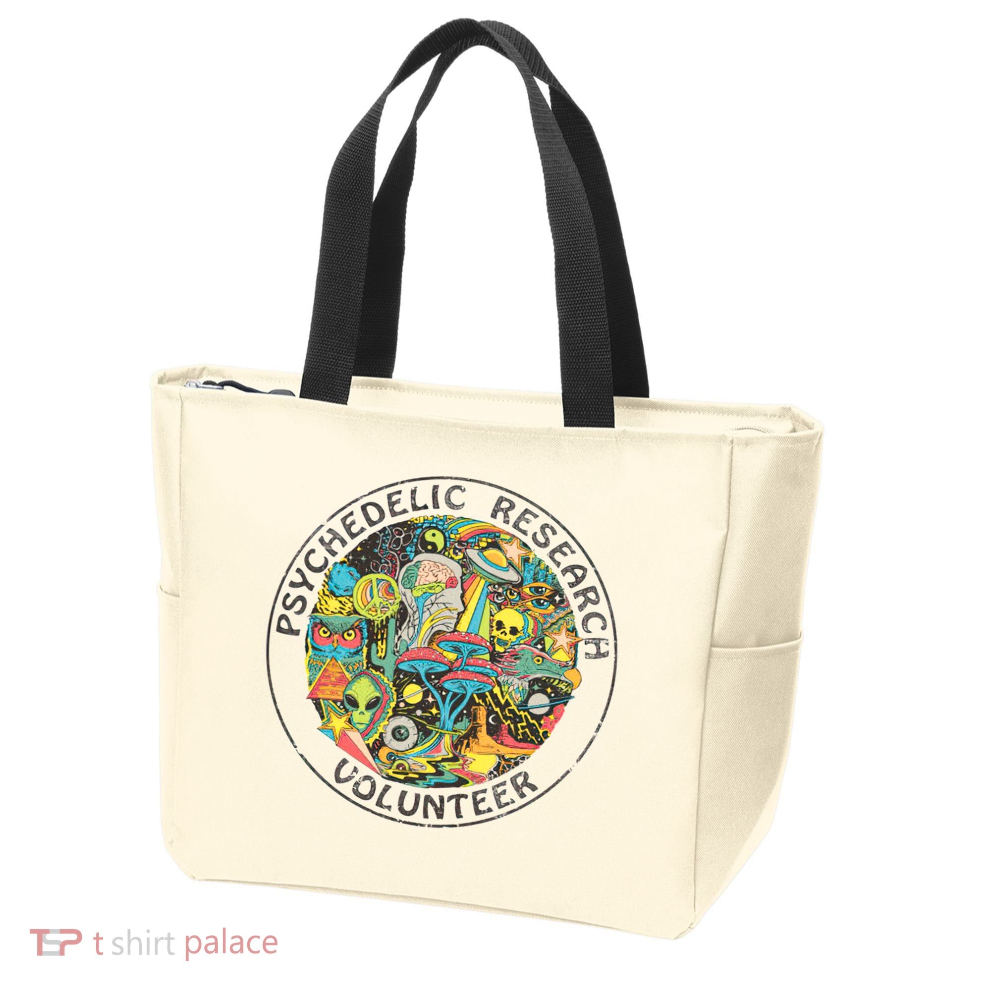 Psychedelic Research Volunteer Tote Bag