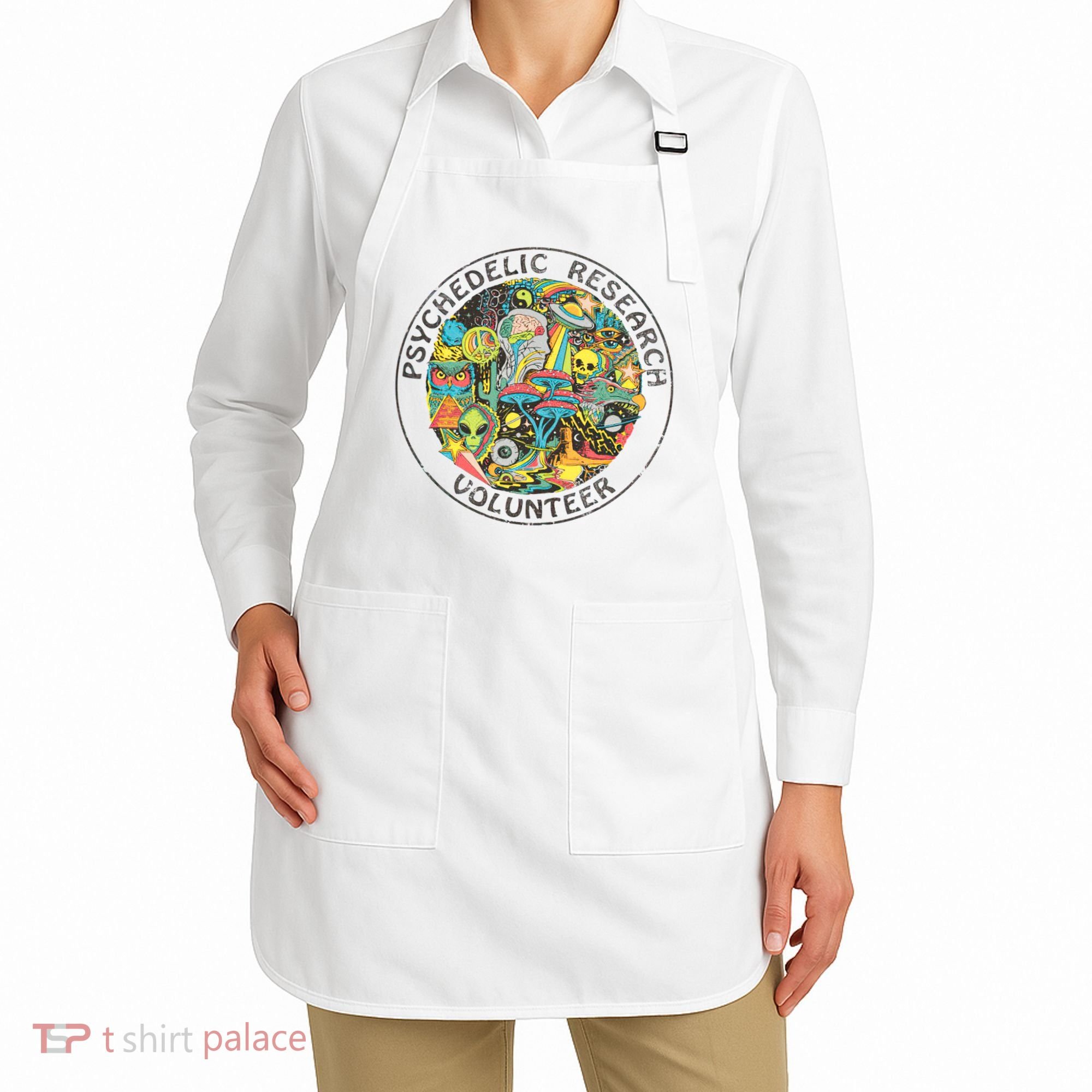Psychedelic Research Volunteer Apron
