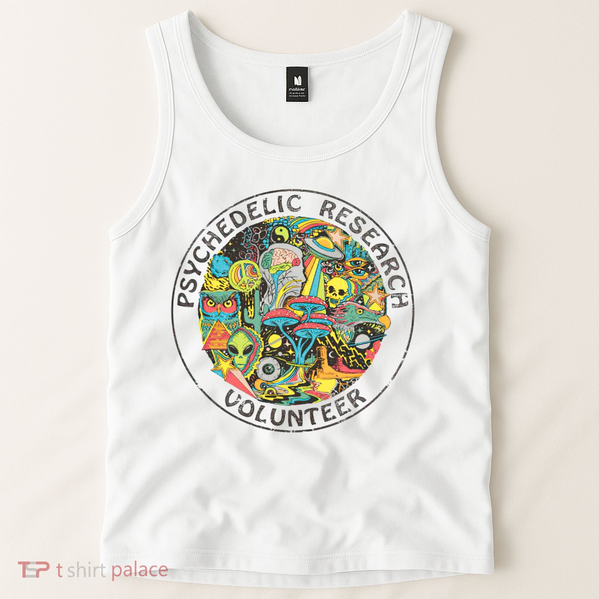 Psychedelic Research Volunteer Tank Top