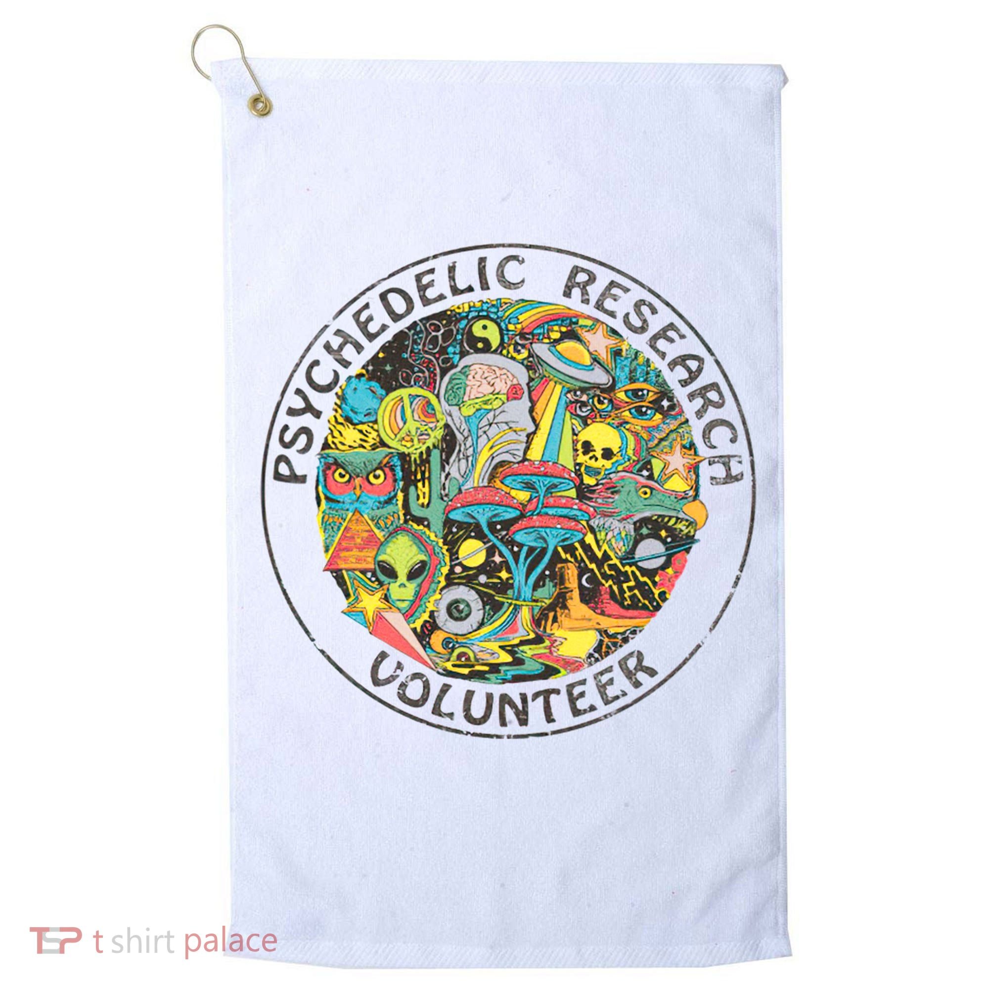 Psychedelic Research Volunteer Golf Towel