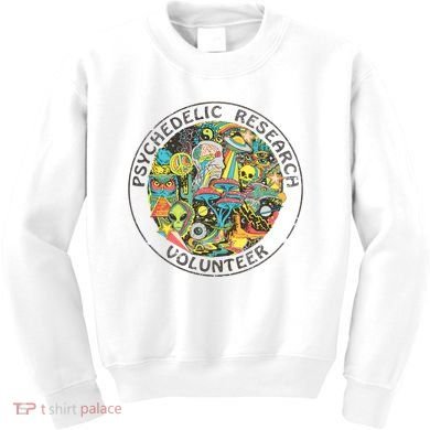 Psychedelic Research Volunteer Kids Sweatshirt