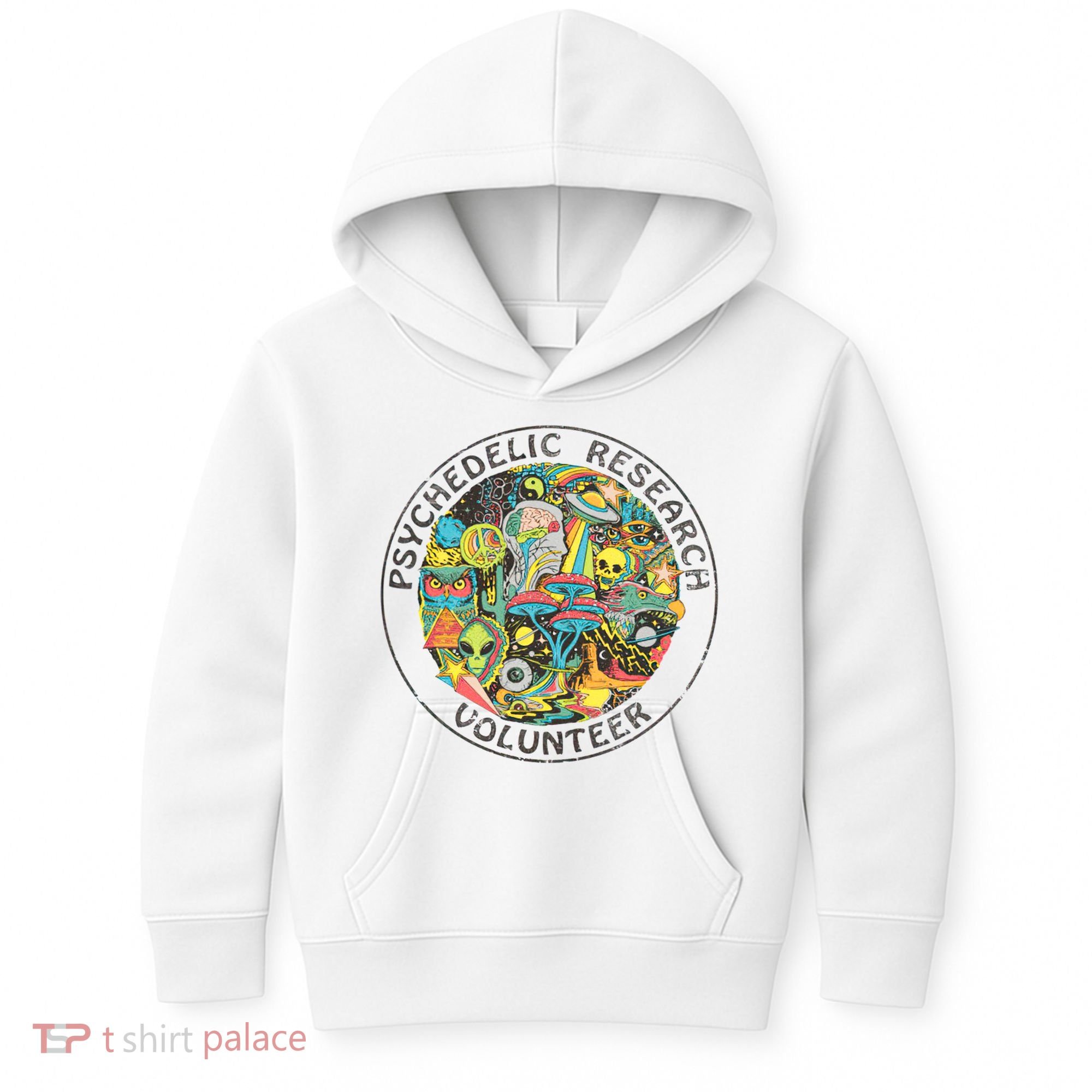Psychedelic Research Volunteer Kids Hoodie