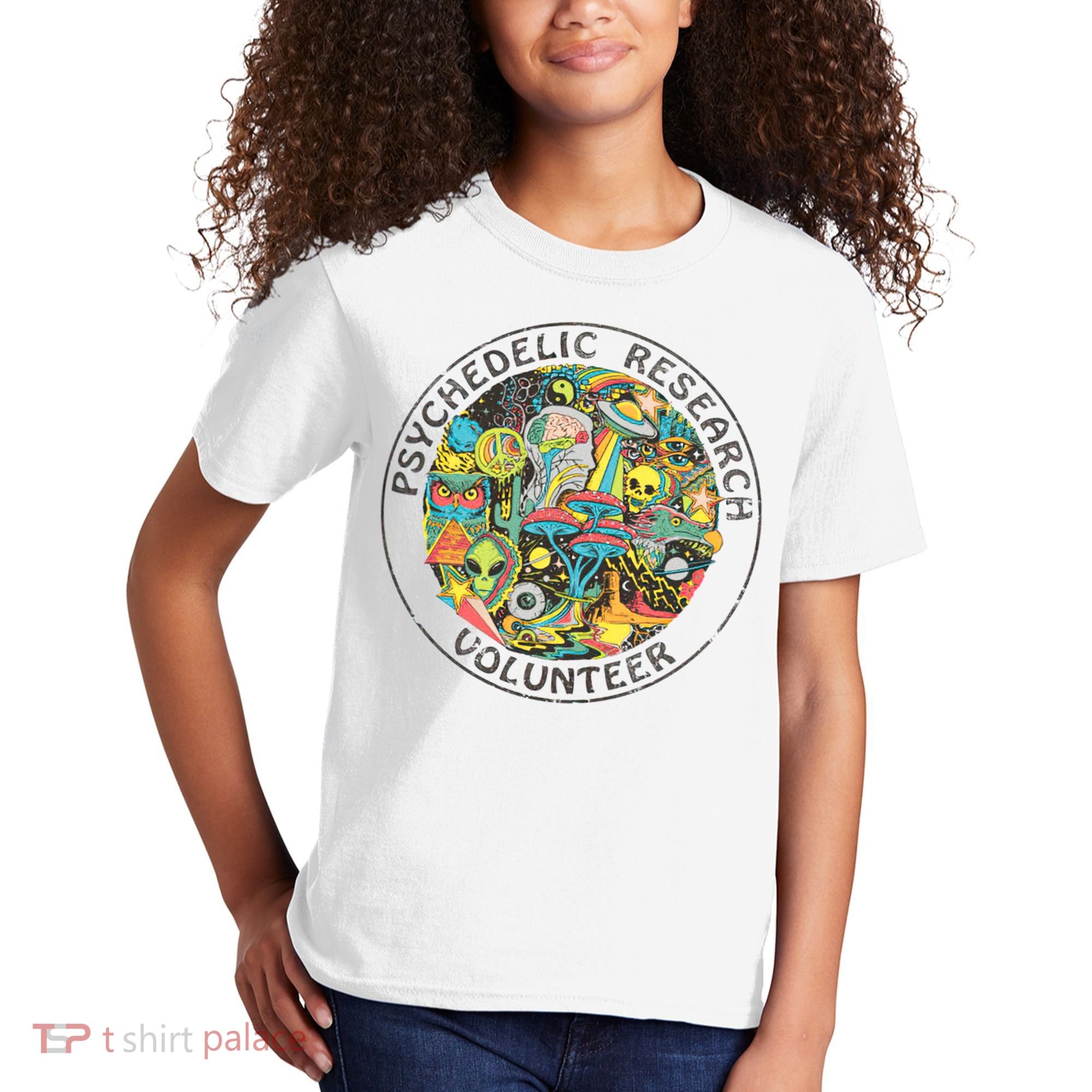 Psychedelic Research Volunteer Kids T-Shirt