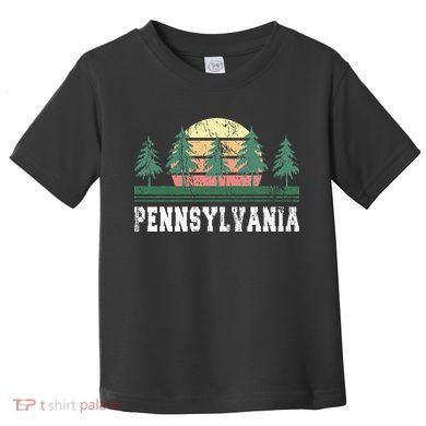 Pennsylvania Retro Vintage Toddler T-Shirt