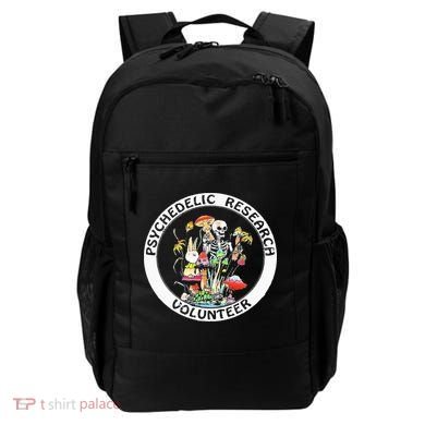 Psychedelic Research Volunteer Skeleton Rabbit Mushroom Backpack
