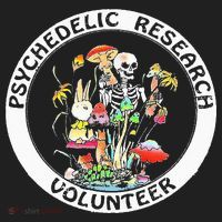 Psychedelic Research Volunteer Skeleton Rabbit Mushroom Beanie thumb 2