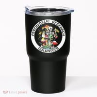 Psychedelic Research Volunteer Skeleton Rabbit Mushroom Tumbler thumb 0