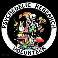 Psychedelic Research Volunteer Skeleton Rabbit Mushroom Ornament thumb 1