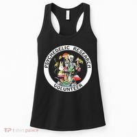 Psychedelic Research Volunteer Skeleton Rabbit Mushroom Women's Tank Top thumb 0