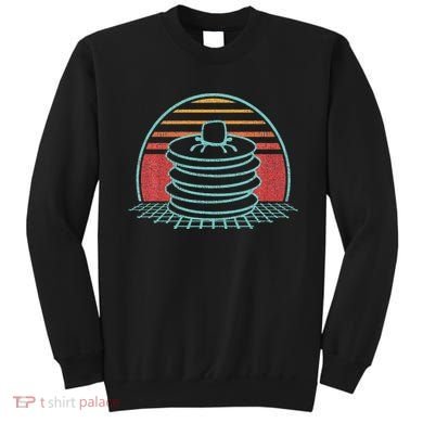 Pancakes Retro Vintage 80s Style Gift Sweatshirt