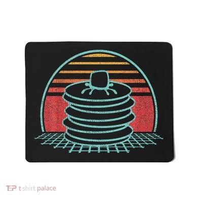 Pancakes Retro Vintage 80s Style Gift Mousepad