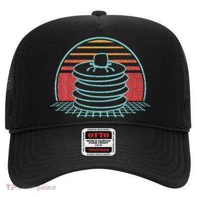 Pancakes Retro Vintage 80s Style Gift Hat