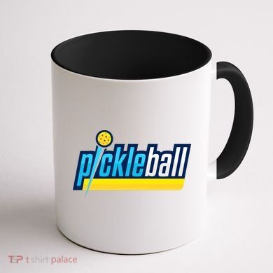 Pickleball Retro Volt Logo Coffee Mug back