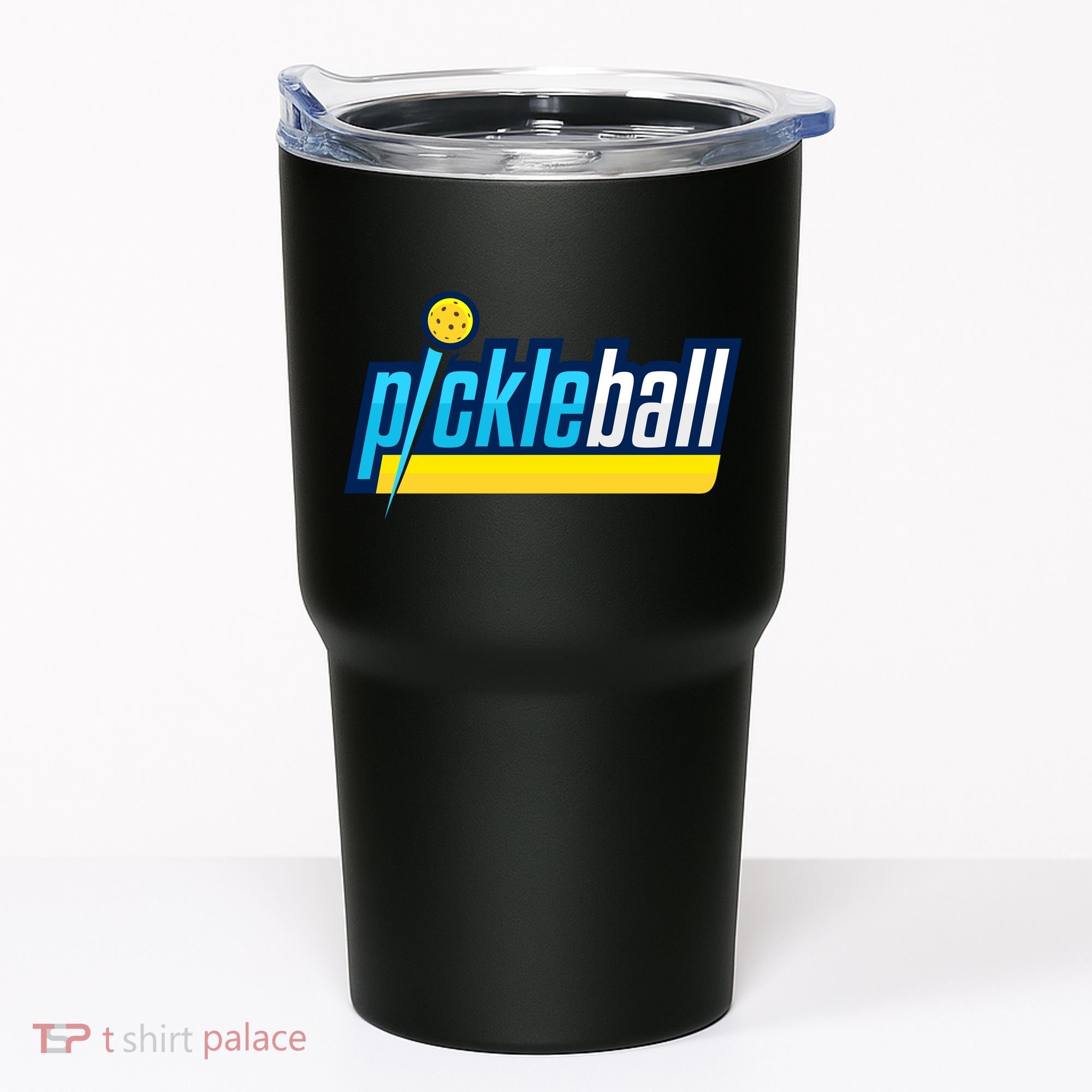 Pickleball Retro Volt Logo Tumbler