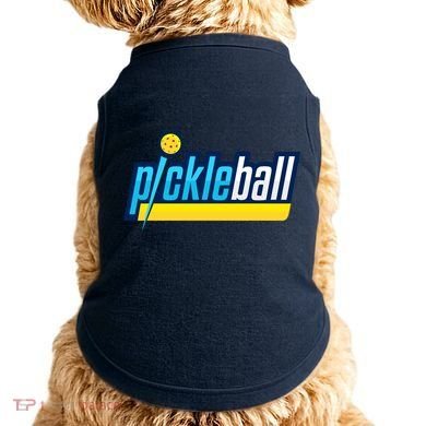 Pickleball Retro Volt Logo Doggie Tank