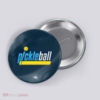 Pickleball Retro Volt Logo Button thumb 0