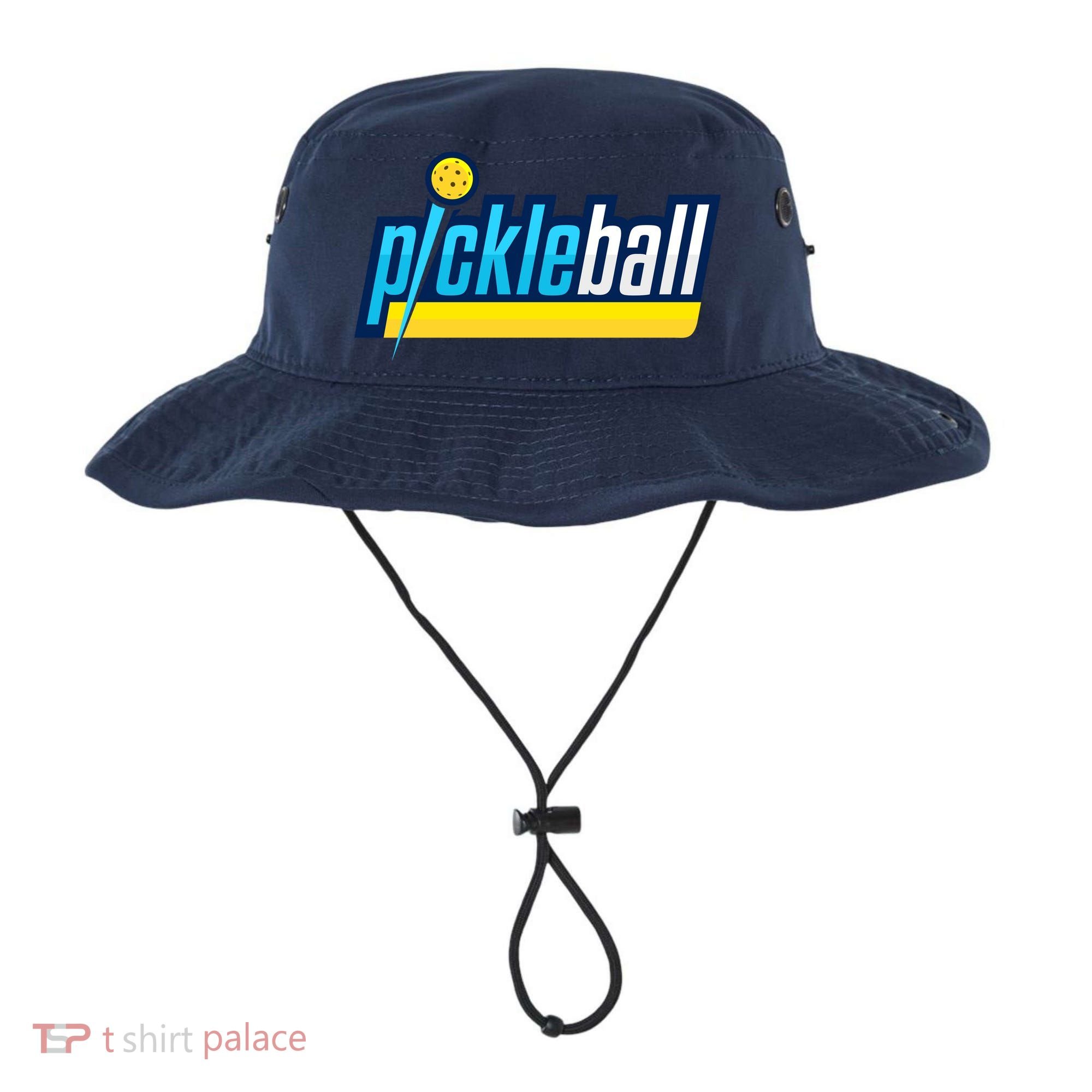 Pickleball Retro Volt Logo Bucket Hat