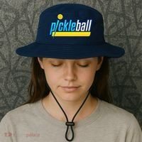 Pickleball Retro Volt Logo Bucket Hat thumb 3