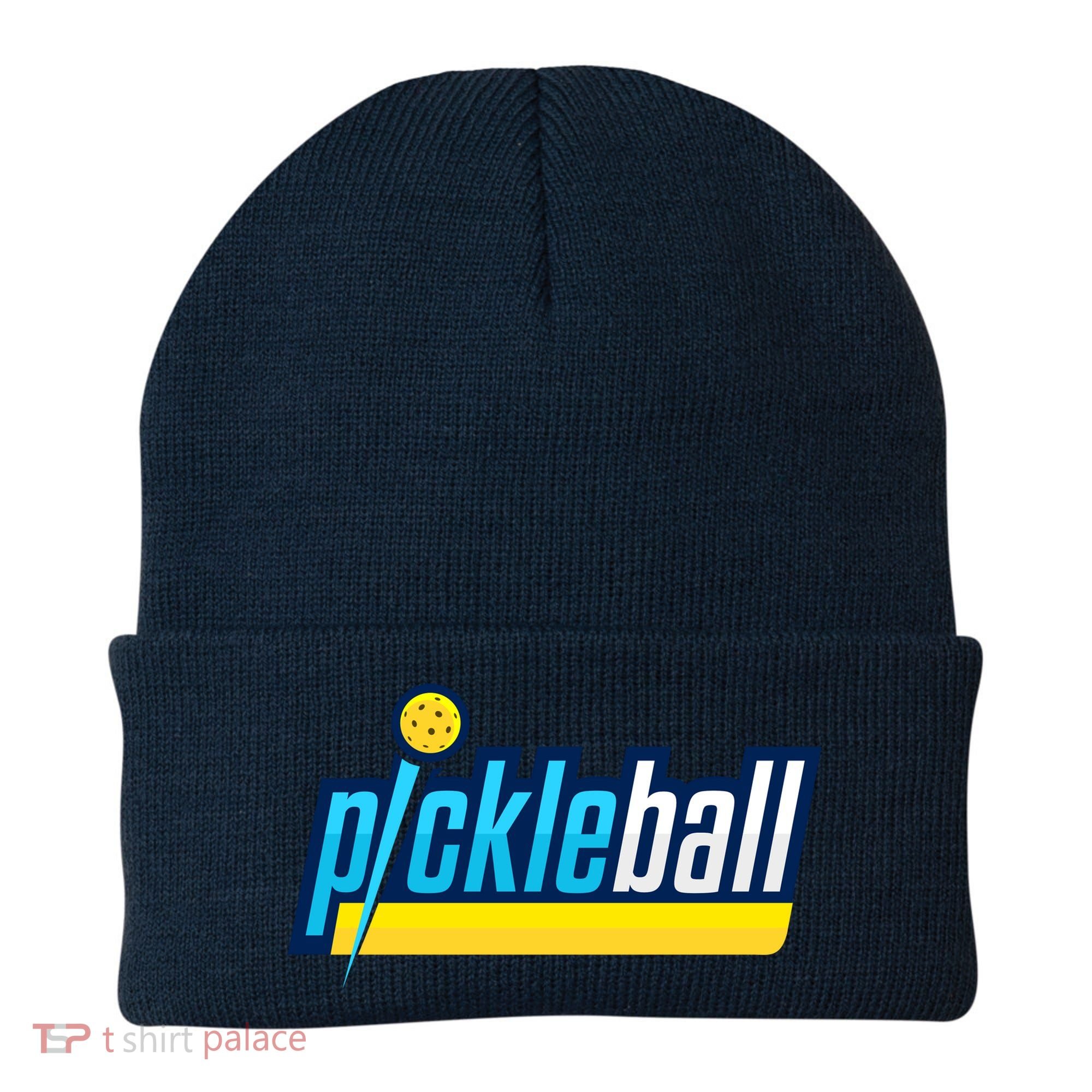 Pickleball Retro Volt Logo Beanie