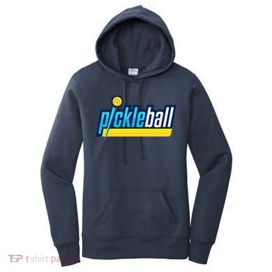 Pickleball Retro Volt Logo Women's Hoodie