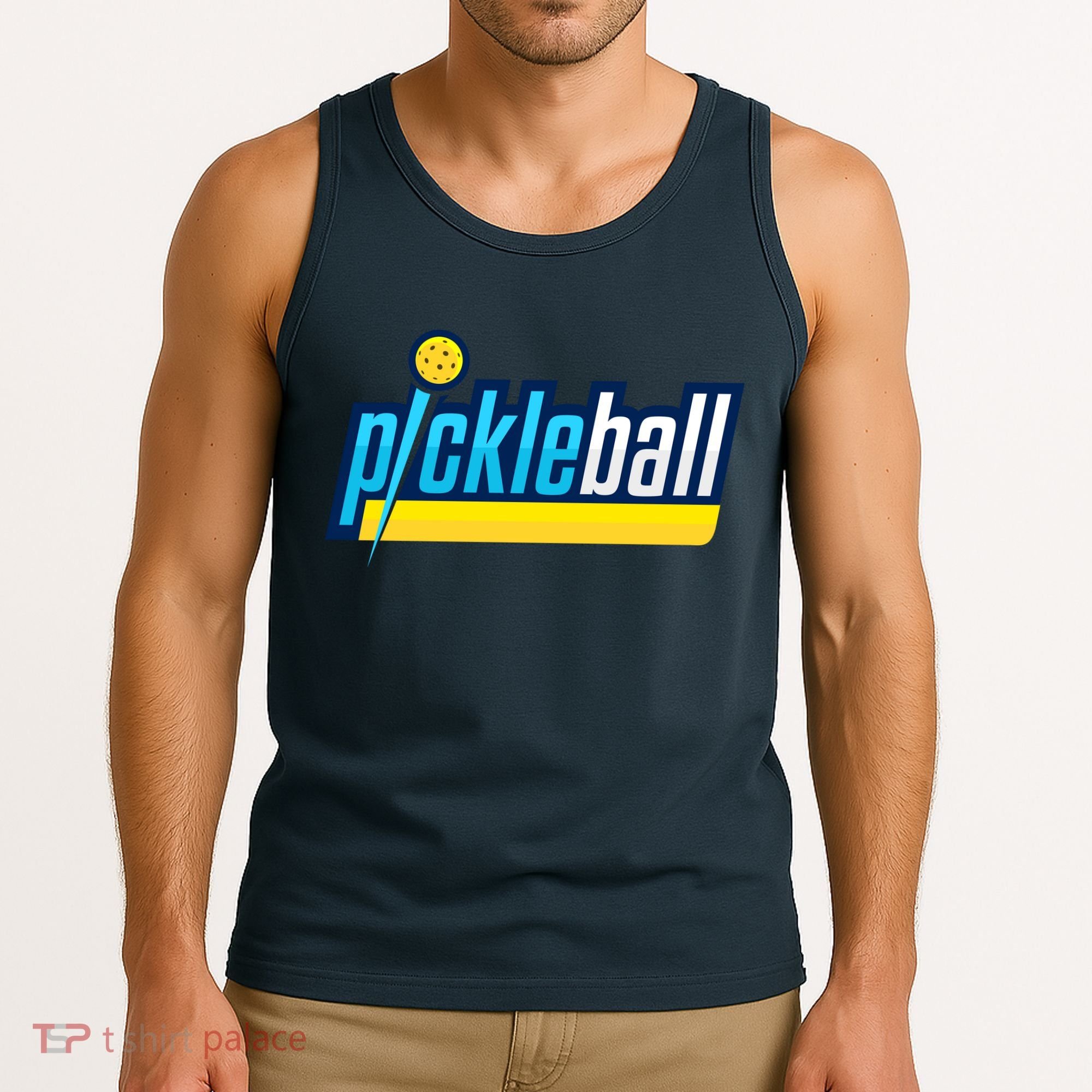 Pickleball Retro Volt Logo Tank Top