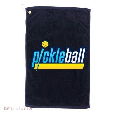 Pickleball Retro Volt Logo Golf Towel