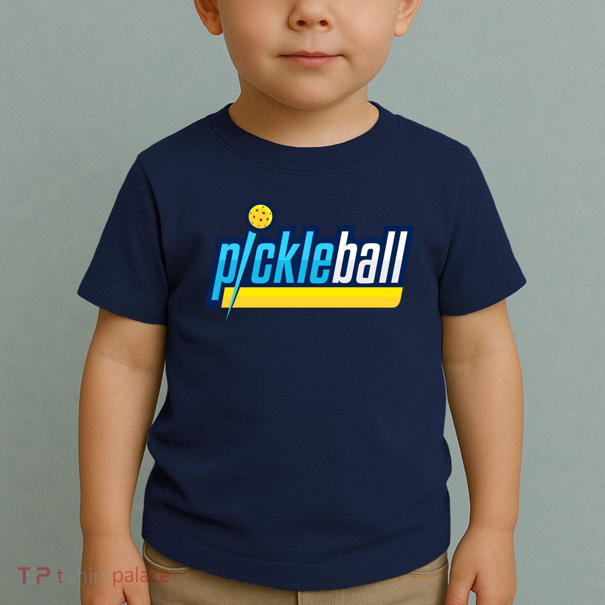 Pickleball Retro Volt Logo Toddler T-Shirt