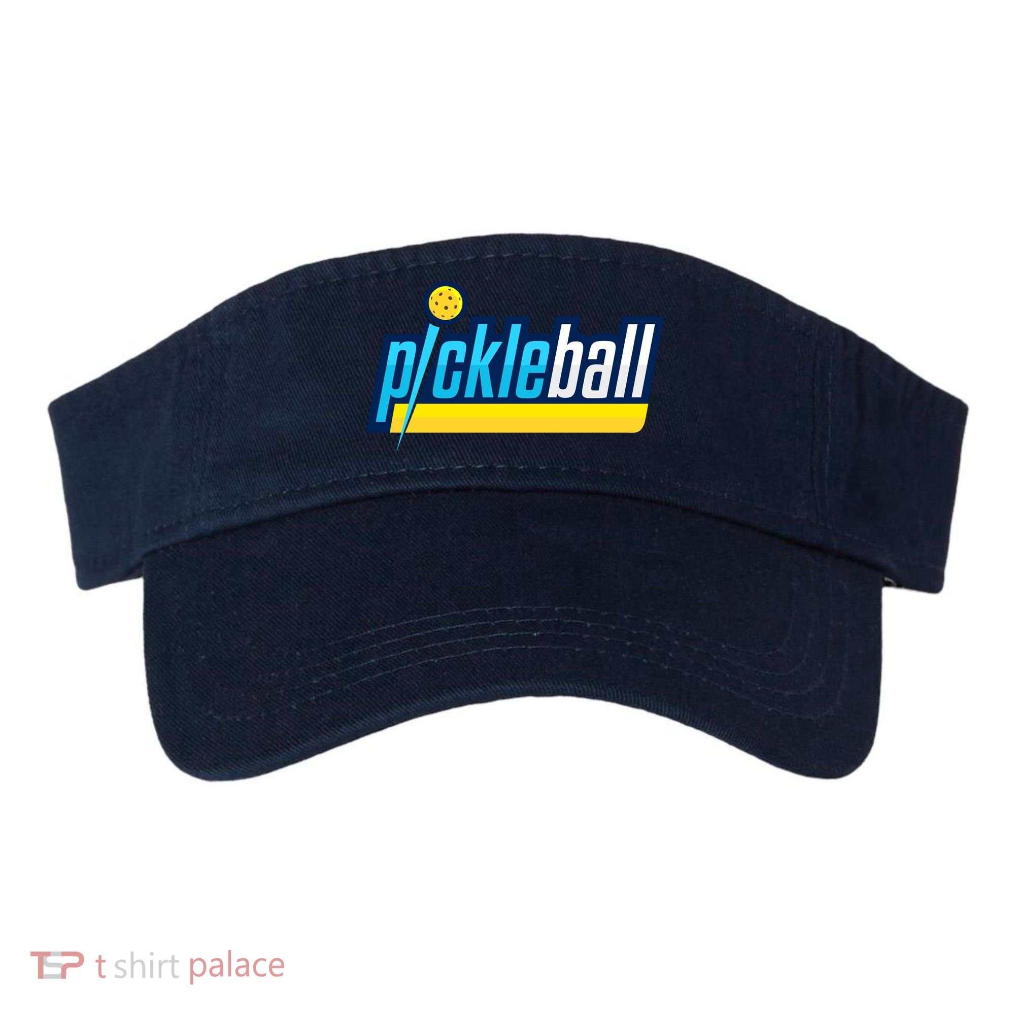 Pickleball Retro Volt Logo Visor