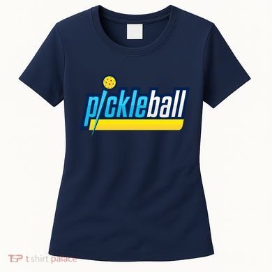 Pickleball Retro Volt Logo Women's T-Shirt