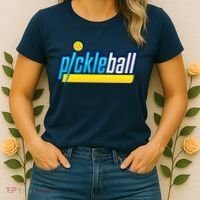 Pickleball Retro Volt Logo Women's T-Shirt thumb 2