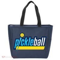 Pickleball Retro Volt Logo Tote Bag thumb 0