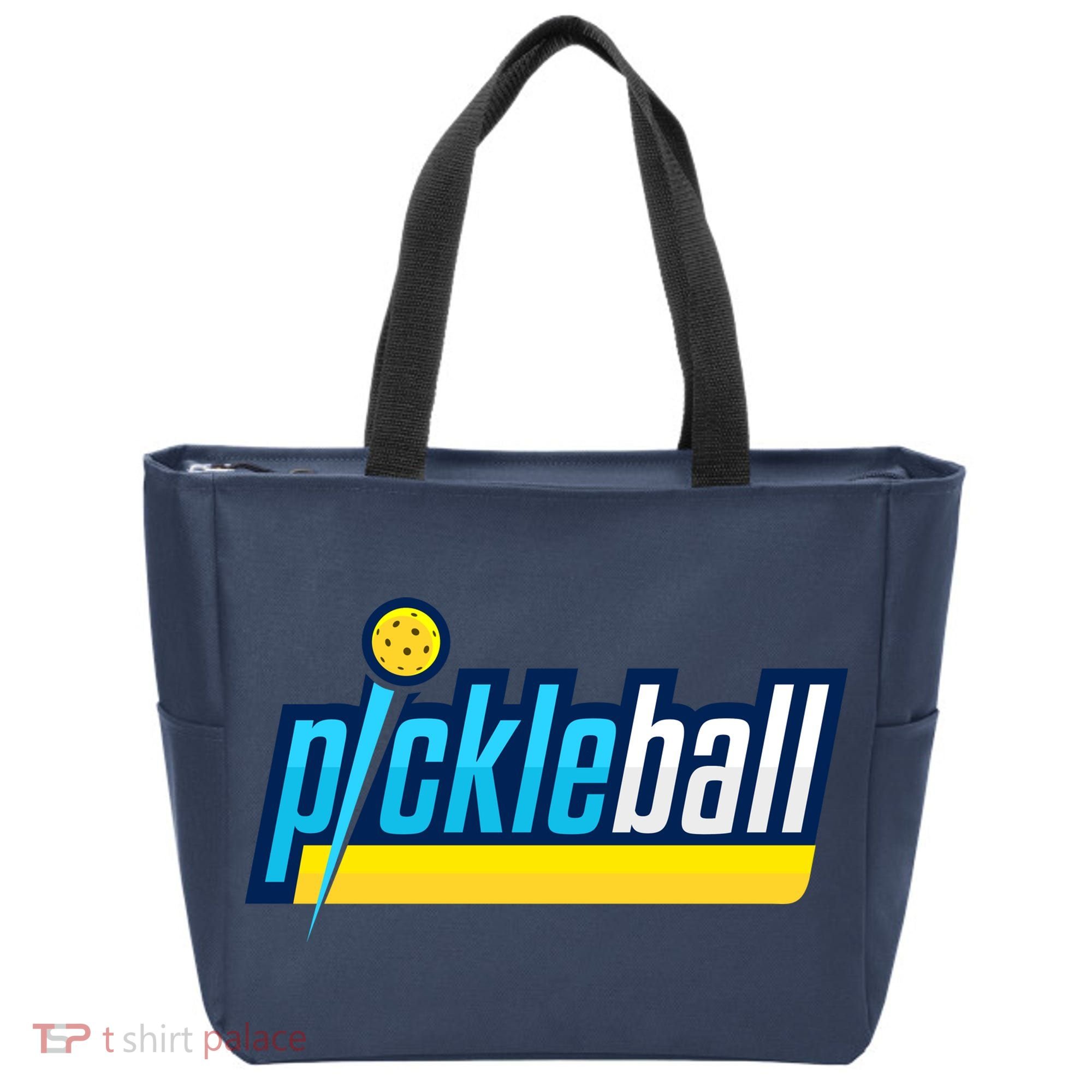 Pickleball Retro Volt Logo Tote Bag