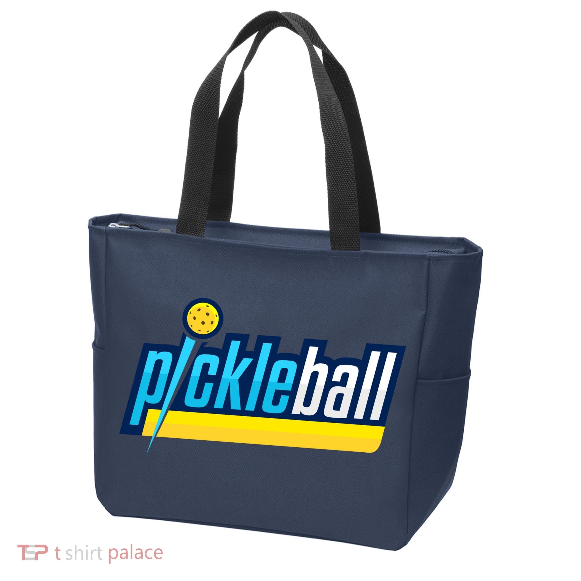 Pickleball Retro Volt Logo Tote Bag