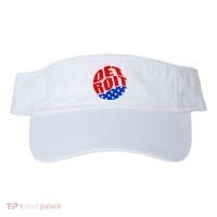 Patriotic Red White Blue Detroit Emblem Visor thumb 0