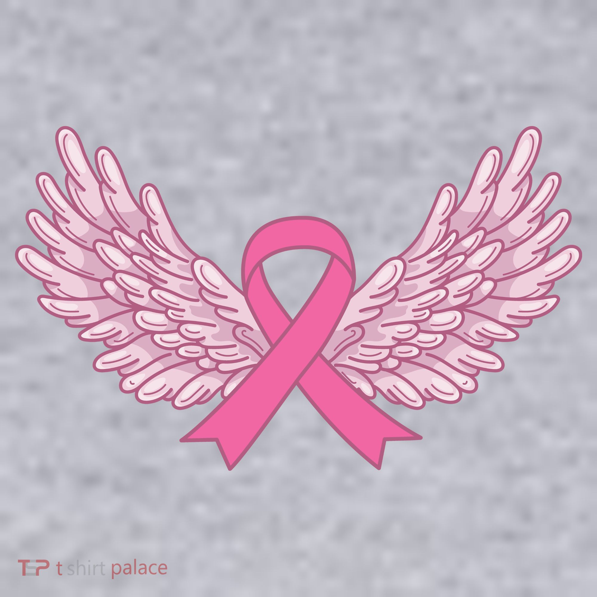 Pink Ribbon Wings Breast Cancer Awareness Women's Sweatshirt