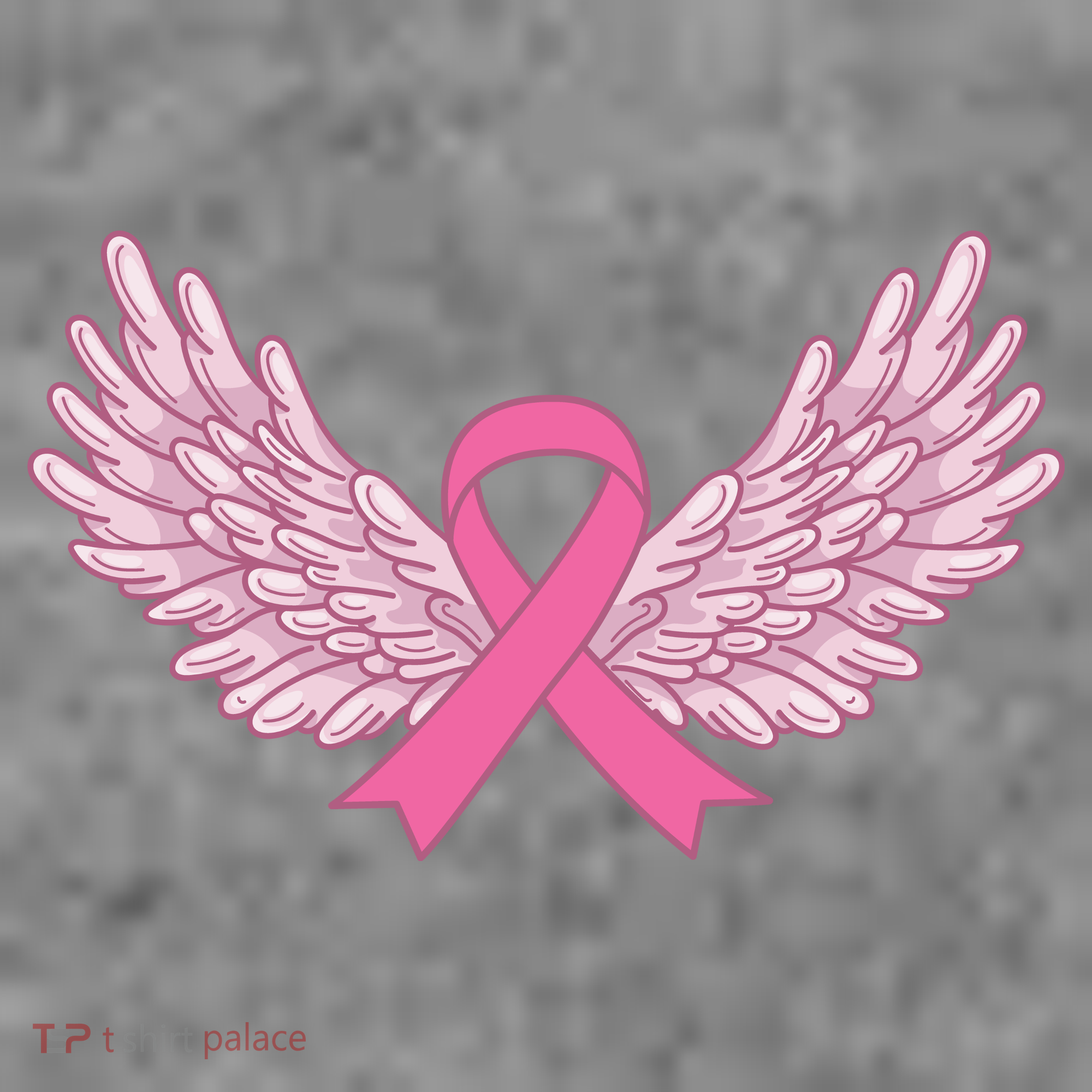 Pink Ribbon Wings Breast Cancer Awareness Toddler Hoodie