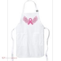 Pink Ribbon Wings Breast Cancer Awareness Apron thumb 0