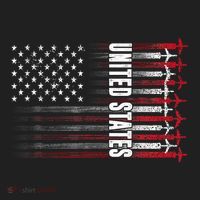 Patriotic Red White Blue Usa Flag Fighter Jets 4th Of July Tumbler thumb 3