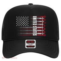 Patriotic Red White Blue Usa Flag Fighter Jets 4th Of July Hat thumb 0