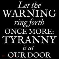 Patriotic Revolutionary War Warning Tyranny Is At Our Door Coffee Mug thumb 5