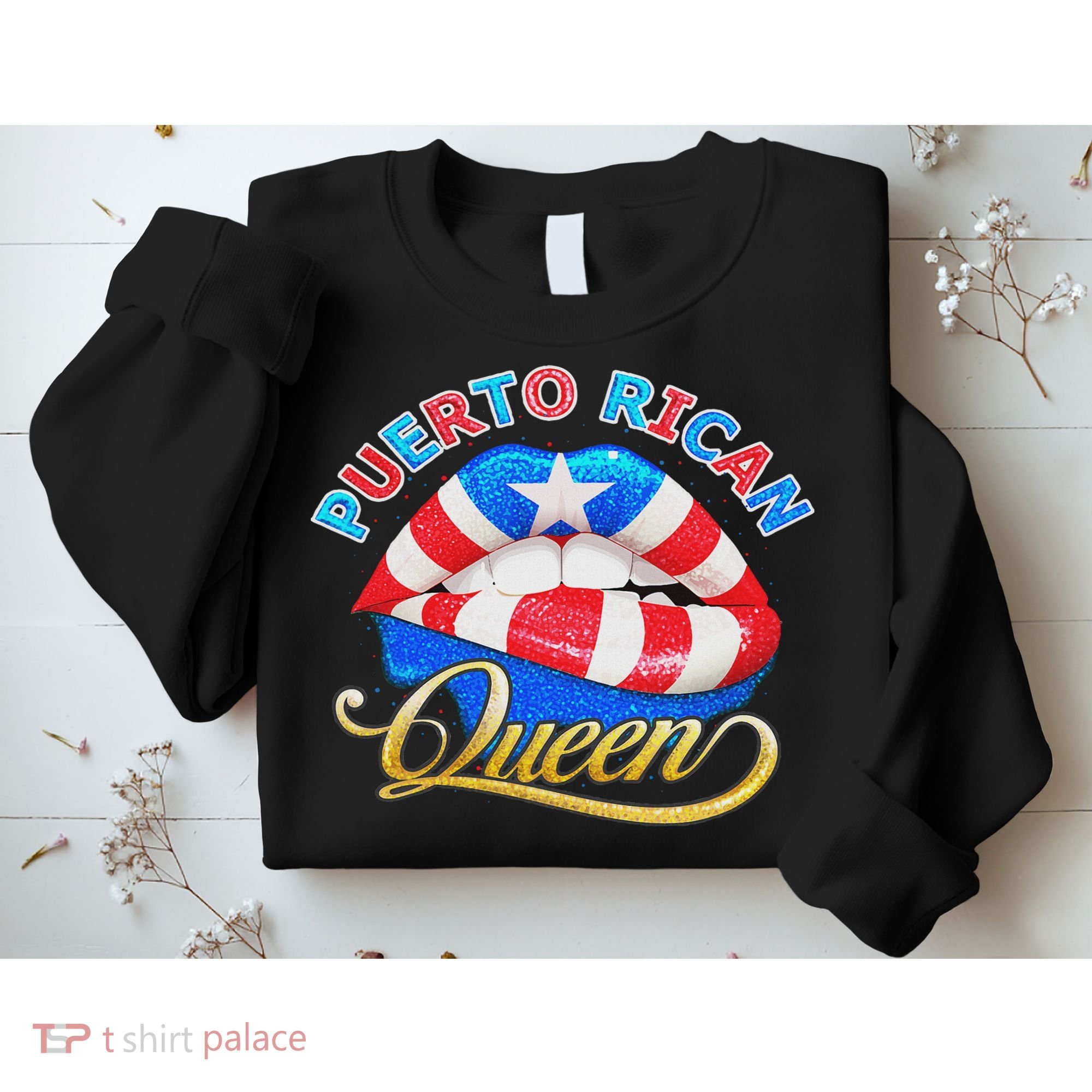 Puerto Rican Women Puerto Rico Flag Sweatshirt