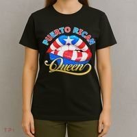 Puerto Rican Women Puerto Rico Flag T-Shirt thumb 4