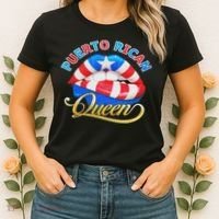 Puerto Rican Women Puerto Rico Flag Women's T-Shirt thumb 2